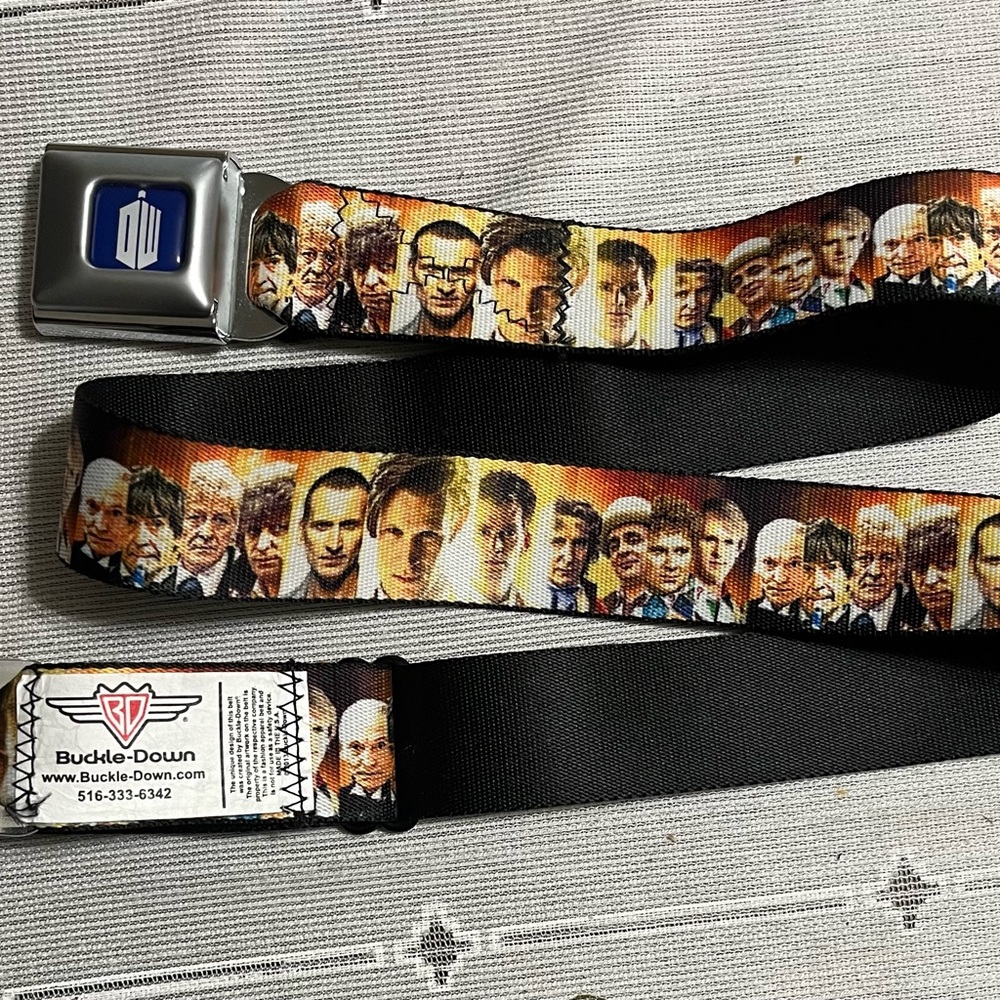 Dr. Who Buckle-Down Belt